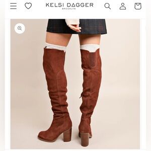 NWT Kelsi Dagger Over the Knee 😎 Suede Boots GORGEOUS🤩 Sz 10 $225